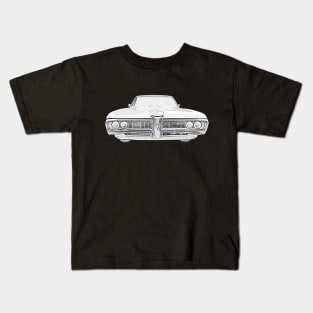 Pontiac Catalina 1960s American classic car Kids T-Shirt